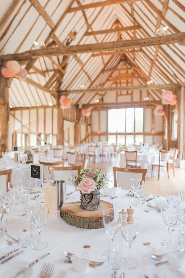 Easton Grange Suffolk Pretty Pale Pink Country Barn Wedding http://kerriemitchell.co.uk/
