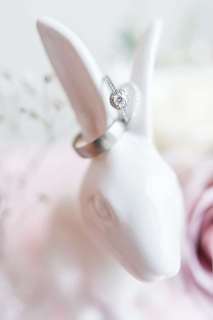 Halo Engagement Ring Diamond Bride Bridal Engaged Pretty Pale Pink Country Barn Wedding http://kerriemitchell.co.uk/