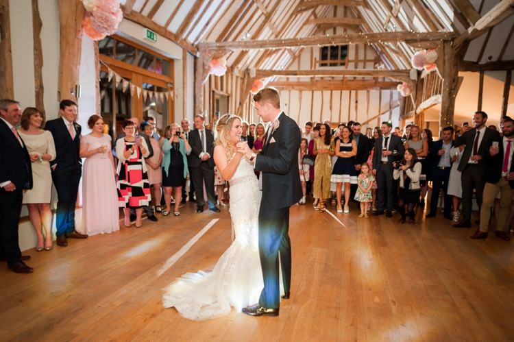 Pretty Pale Pink Country Barn Wedding http://kerriemitchell.co.uk/