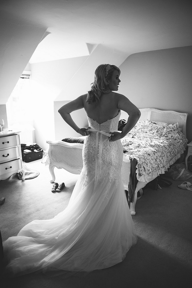 Ronald Joyce Dress Gown Bride Bridal Strapless Tulle Rustic Woodland Floral Wedding http://kellyjphotography.co.uk/