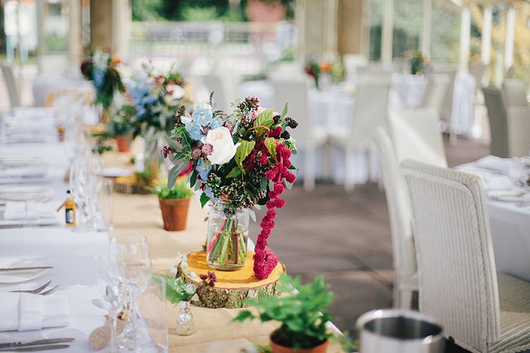 Rustic Woodland Floral Wedding http://kellyjphotography.co.uk/