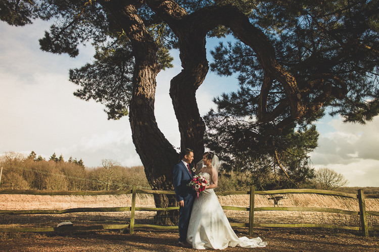 Romantic Burgundy DIY Winter Barn Wedding http://www.mattpenberthy.com/