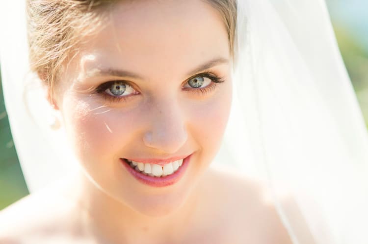 Make Up Bride Bridal Natural Pretty Beautiful Cliffside Floral Wedding http://karibellamy.com/