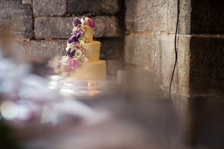 Buttercream Cake Beautiful Cliffside Floral Wedding http://karibellamy.com/