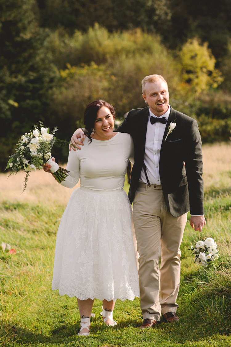 Tulle Skirt Top Bride Bridal Style Intimate Outdoor Farmhouse Wedding http://www.abiriley.co.uk/