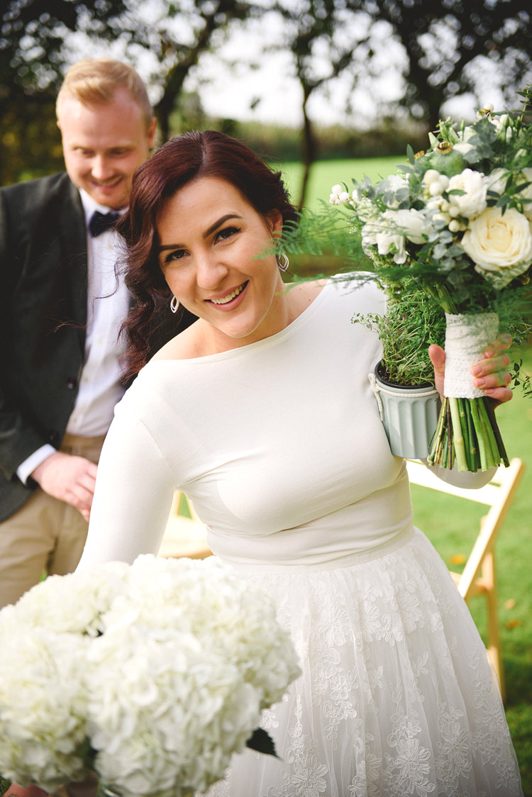 Intimate Outdoor Farmhouse Wedding http://www.abiriley.co.uk/