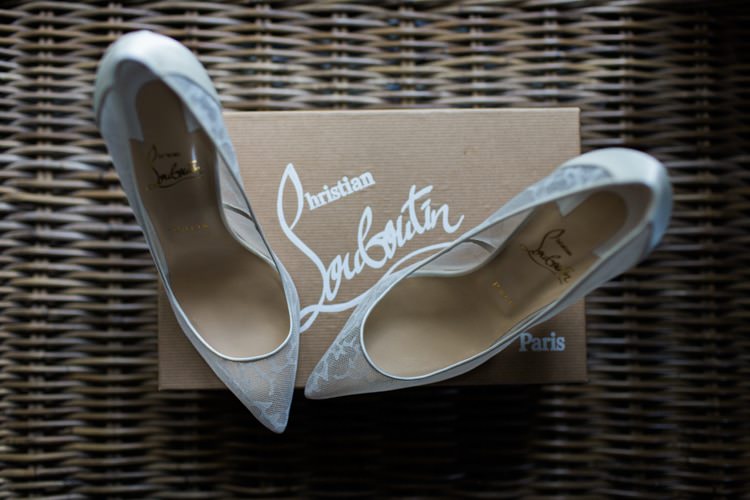 Christian Louboutins Heels Shoes Bride Bridal Relaxed Budget Friendly Village Hall Wedding http://www.lisadawn.co.uk/