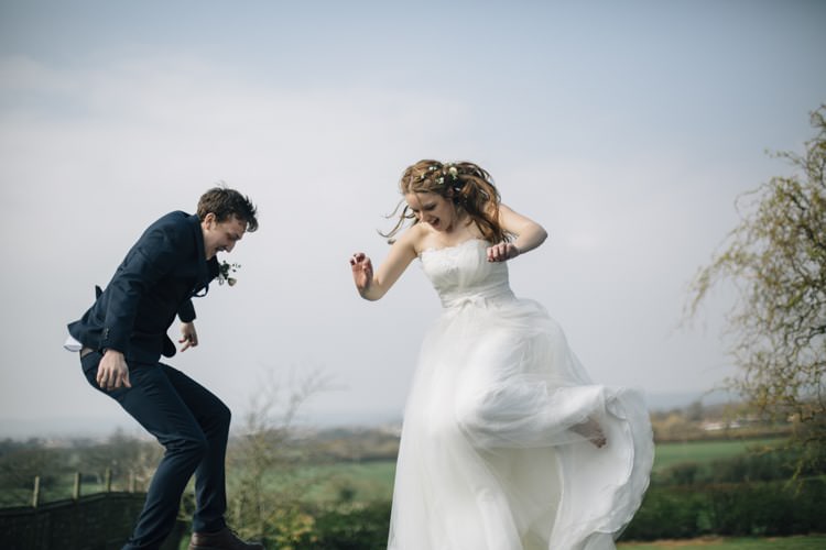 Annasul Y Dress Gown Bride Bridal Tulle Strapless Wild Flowers Outdoors Heartfelt DIY Wedding http://www.mattandesther.co.uk/