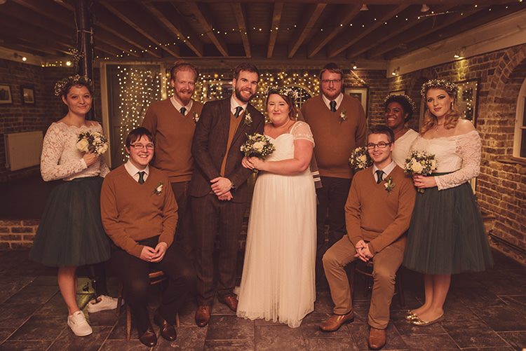 Groomsmen Jumpers Knitwear Brown Camel Chinos Rustic Folksy Winter Wedding http://www.rebeccadouglas.co.uk/