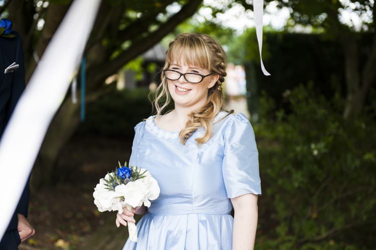 Vintage Cornflower Blue Wedding http://eleanorjaneweddings.co.uk/