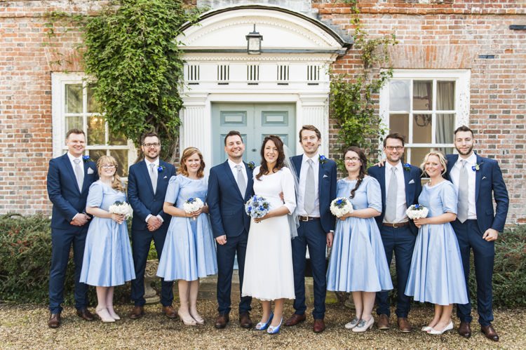 Vintage Cornflower Blue Wedding http://eleanorjaneweddings.co.uk/