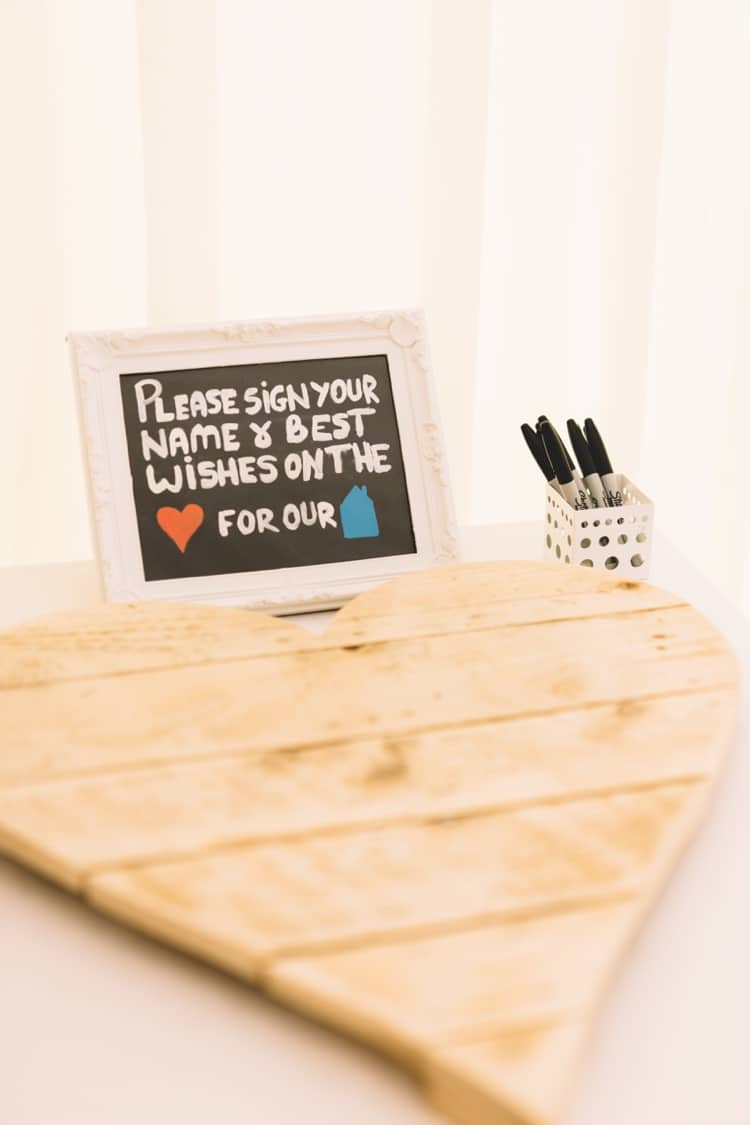 Wooden Heart Guest Book Boho Beer Festival Wedding http://www.emilysteve.com/