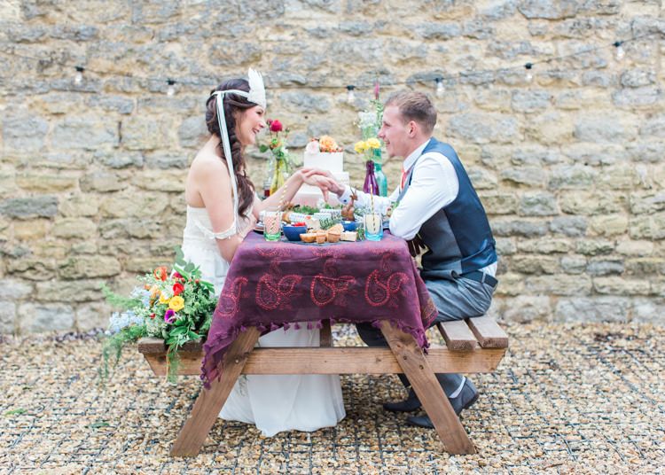 Colourful Festival Wedding Ideas http://www.sungblue.com/