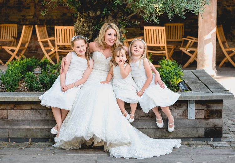 Flower Girls Classic Rustic Country Barn Wedding http://www.lisacarpenterphotos.com/