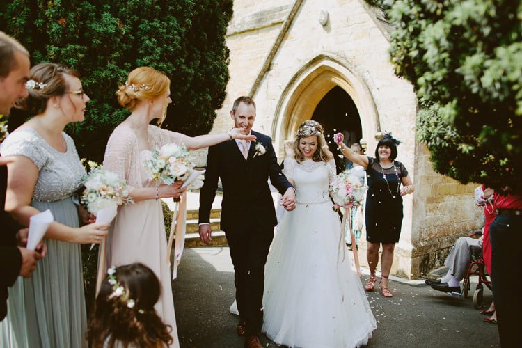 Confetti Throw Romantic Pastel Countryside Wedding http://davidjenkinsphotography.com/