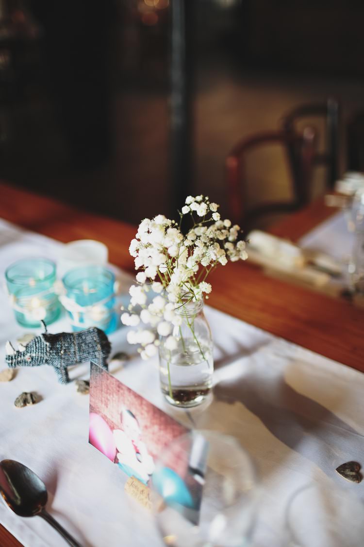 Gyp Gypsophila Baby Breath Flowers Bottles Table Free Spirited Beautiful Beach Wedding https://www.paulfullerkentphotography.com/