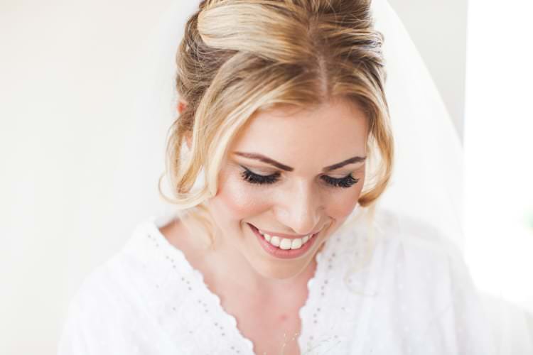 Make Up Bride Bridal Fresh Pretty Humanist Wedding http://summerlilystudio.com/