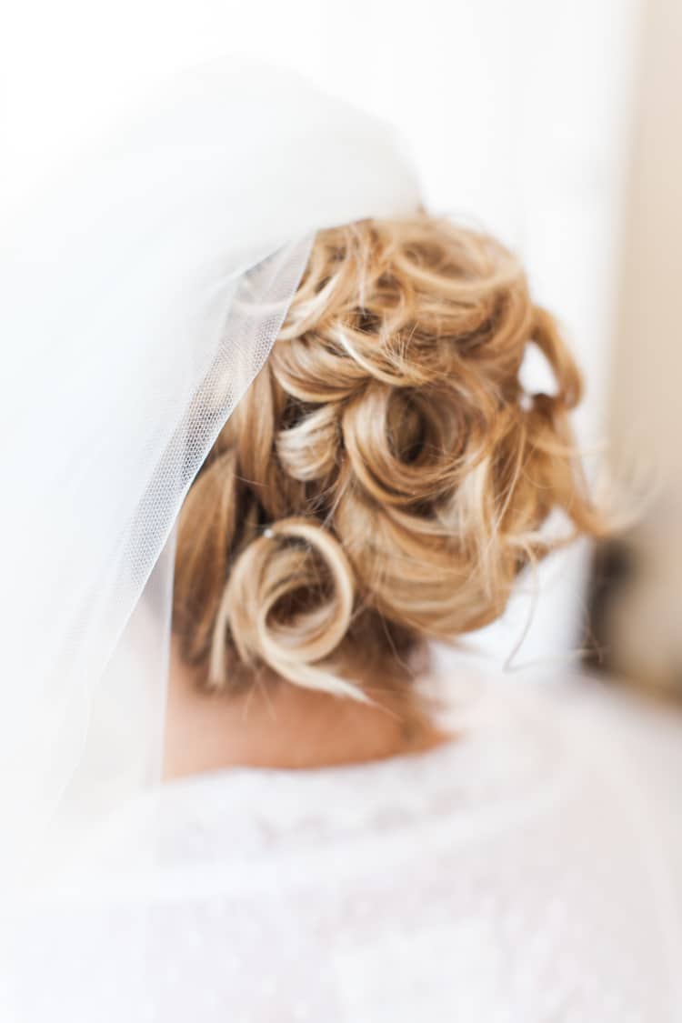 Hair Up Do Style Bride Bridal Fresh Pretty Humanist Wedding http://summerlilystudio.com/