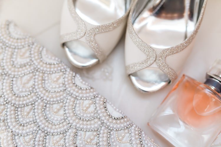 Sparkly Glitter Accessories Bride Bridal Shoes Fresh Pretty Humanist Wedding http://summerlilystudio.com/