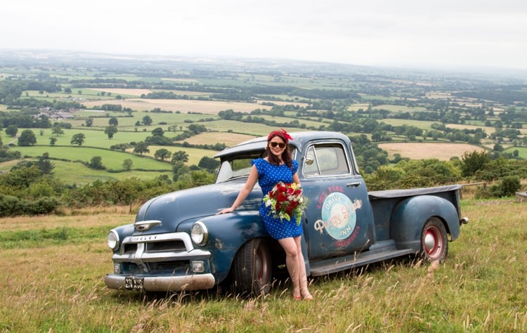 Rustic Rose Florist Wedding Colourful South West 