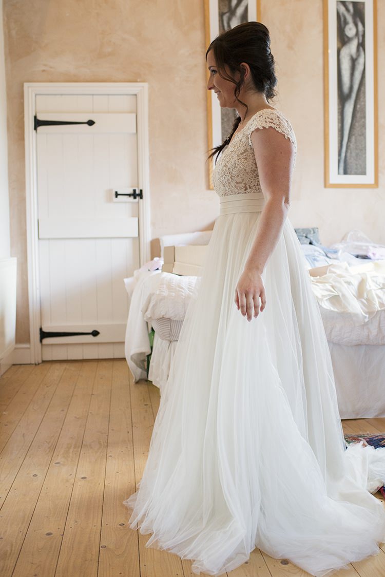 Tulle Dress Bride Bridal Gown Whimsical Romantic Country Tipi Wedding http://jodiecoolingphotography.com/