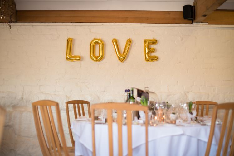 LOVE Balloons Copper Dusky Lilac Grey Rustic Barn Wedding http://www.kayleighpope.co.uk/