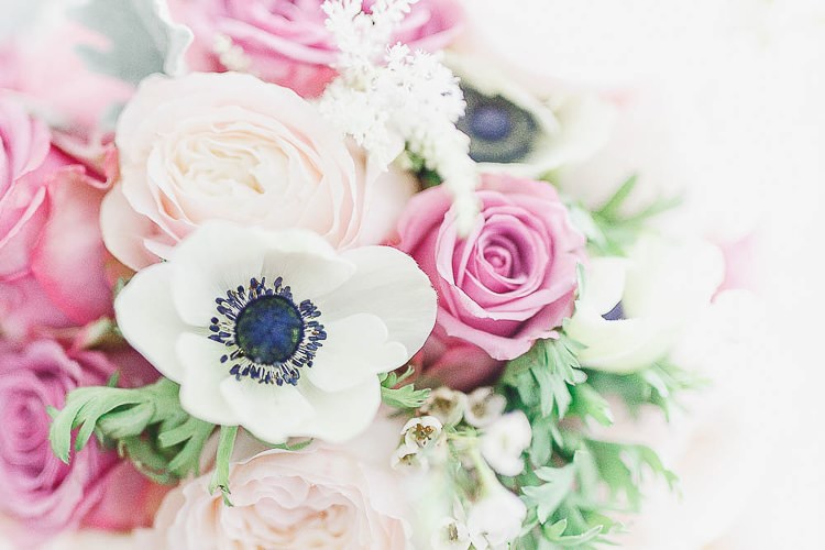 Flowers Bouquet Rose Anemone Brode Bridal Wax Astilbe Outdoorsy Nature Pretty Pink Wedding http://whitestagweddings.com/