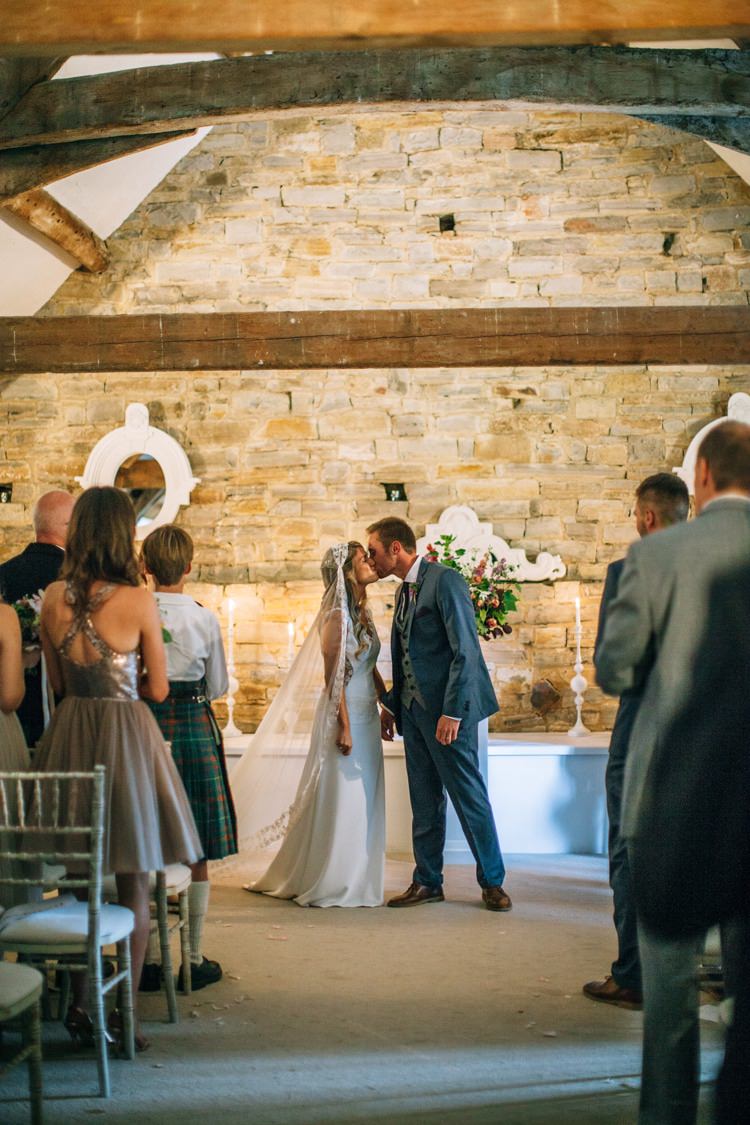 Magical Sequins Fairy Lights Barn Wedding http://greenantlersphotography.com/