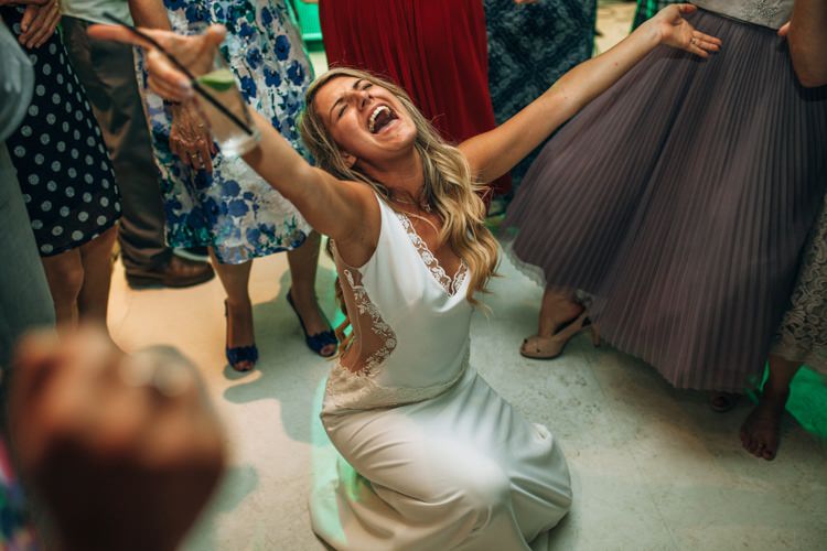 Magical Sequins Fairy Lights Barn Wedding http://greenantlersphotography.com/