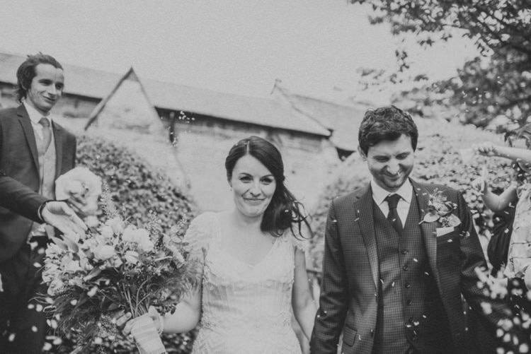 Confetti Whimsical Bright Village Hall Wedding http://www.beckyryanphotography.co.uk/