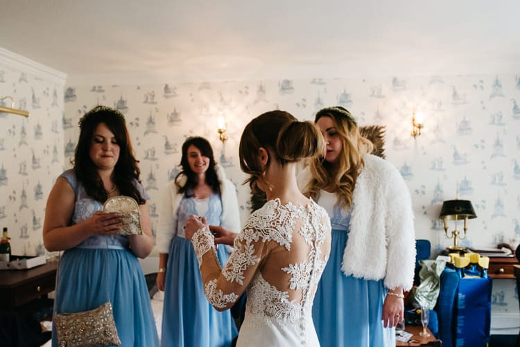 Lace Sheer Sleeves Dress Back Gown Bride Bridal Creative DIY Yellow Wedding http://elainewilliamsphoto.com/