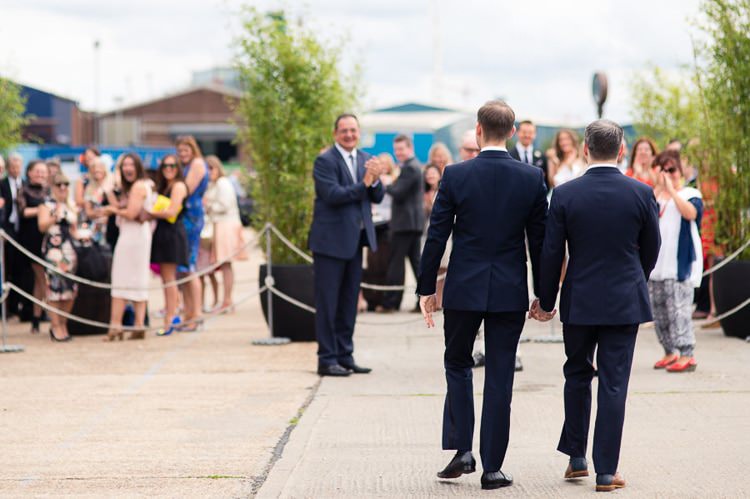 Urban London Stylish Navy White Wedding http://karibellamy.com/