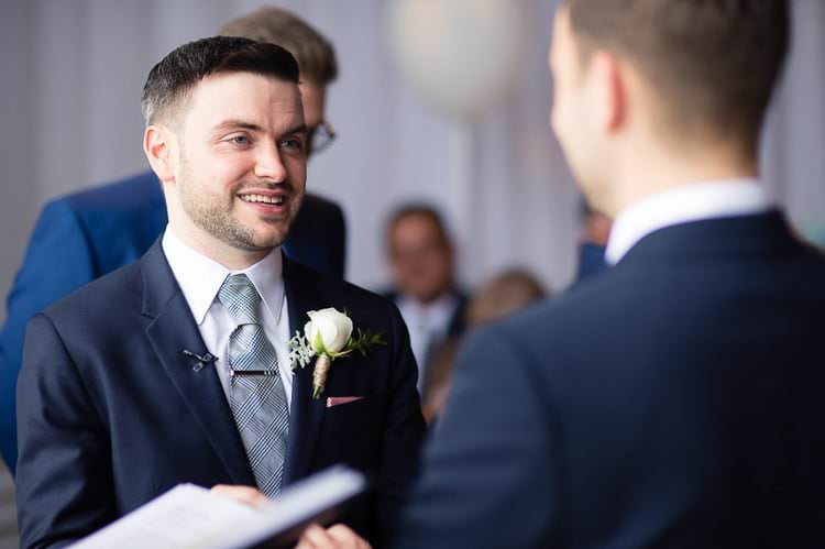 Urban London Stylish Navy White Wedding http://karibellamy.com/