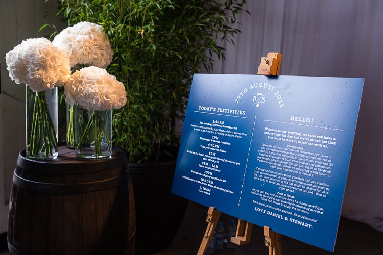 Urban London Stylish Navy White Wedding http://karibellamy.com/