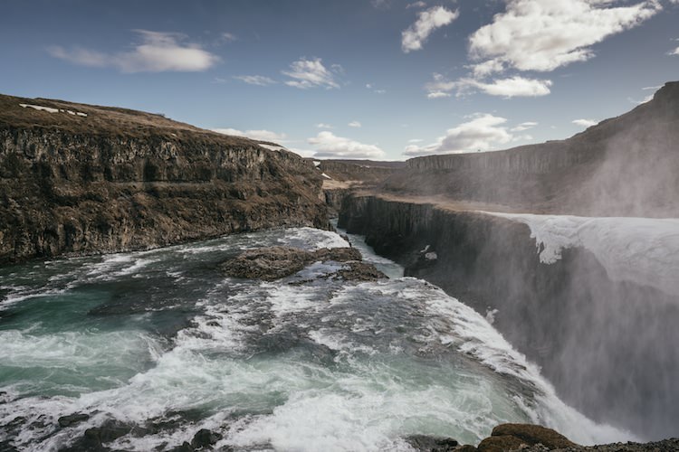 Dramatic Landscape Water Mountain Blue Sky Clouds Glacier Lagoon Iceland Anniversary Shoot http://marcsmithphotography.com/
