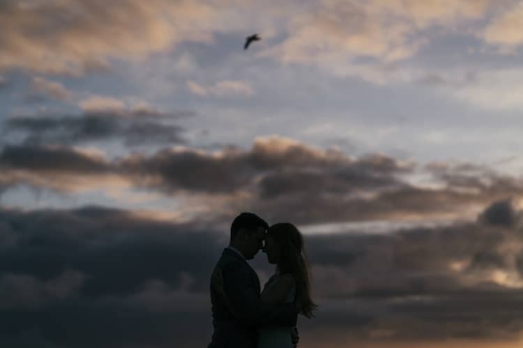 Bride Groom Blue Grey Sky Clouds Bird Glacier Lagoon Iceland Anniversary Shoot http://marcsmithphotography.com/