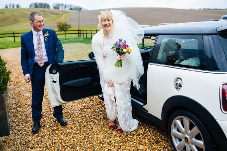 Quirky Colourful Relaxed Fun Barn Wedding http://www.lushimaging.com/
