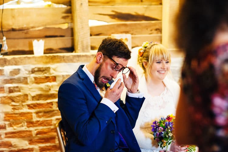 Quirky Colourful Relaxed Fun Barn Wedding http://www.lushimaging.com/