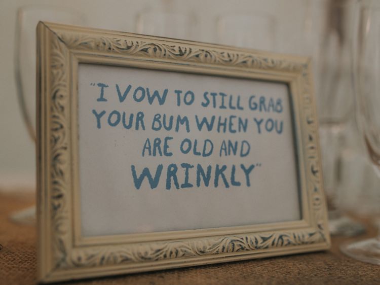Words Quote Sign Creative Relaxed Child Friendly Wedding http://www.brookrosephotography.co.uk/