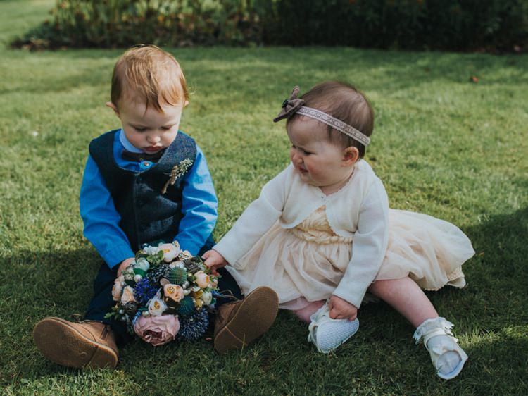 Baby Flower Girl Page Boy Creative Relaxed Child Friendly Wedding http://www.brookrosephotography.co.uk/