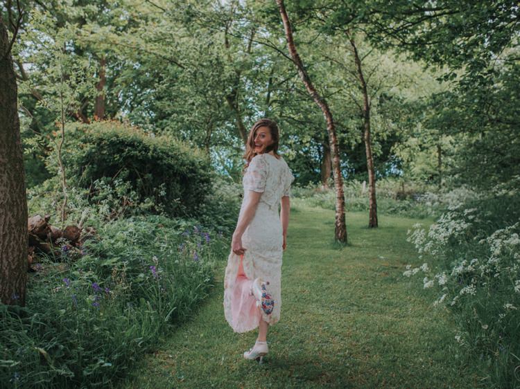 Phase Eight Dress Bride Bridal Gown Creative Relaxed Child Friendly Wedding http://www.brookrosephotography.co.uk/