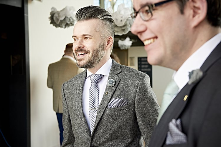 Modern Mint Gold Grey City Wedding http://www.studiocano.co.uk/