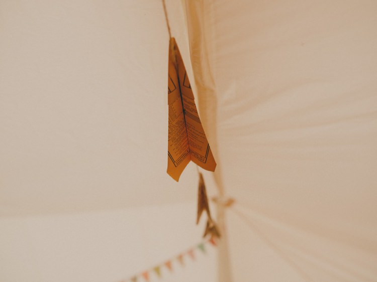 Paper Aeroplane Bunting Creative Relaxed Child Friendly Wedding http://www.brookrosephotography.co.uk/