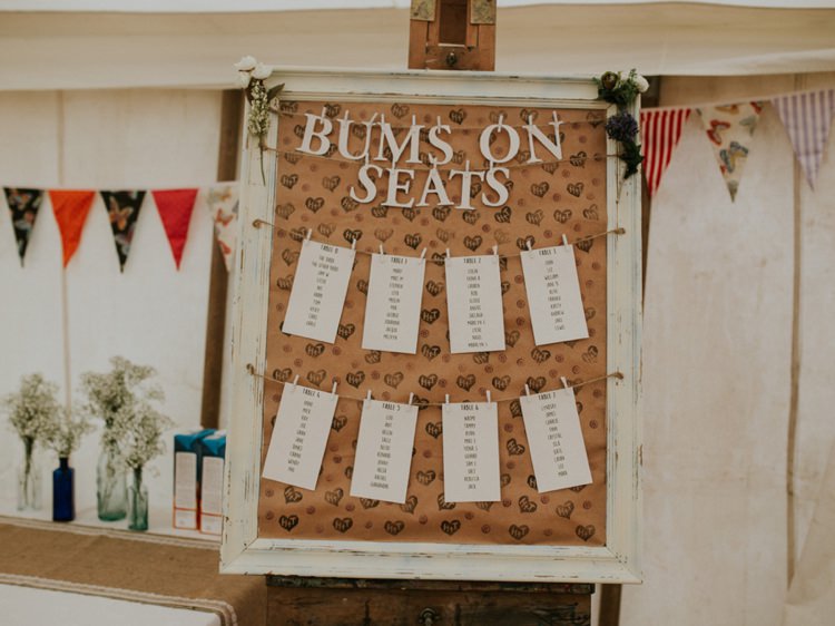 Seating Plan Table Chart Words Quote Sign Creative Relaxed Child Friendly Wedding http://www.brookrosephotography.co.uk/