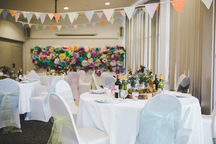 Village Hall Colourful Home Made Spring Country Wedding http://www.racheljoycephotography.co.uk/