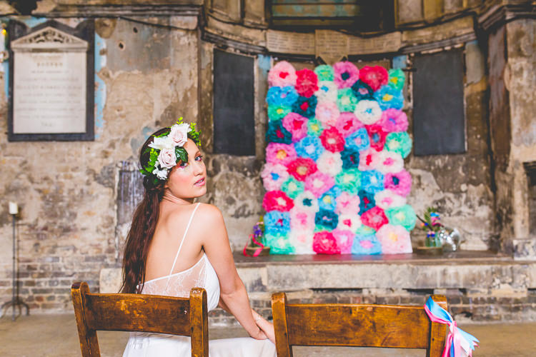 Colourful Alternative Same Sex Wedding Ideas http://www.els-photography.com/
