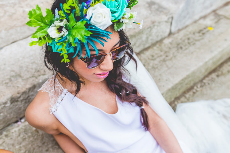 Colourful Alternative Same Sex Wedding Ideas http://www.els-photography.com/