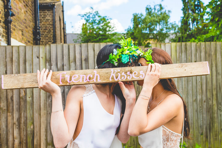 Colourful Alternative Same Sex Wedding Ideas http://www.els-photography.com/