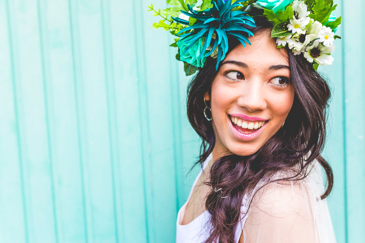 Colourful Alternative Same Sex Wedding Ideas http://www.els-photography.com/