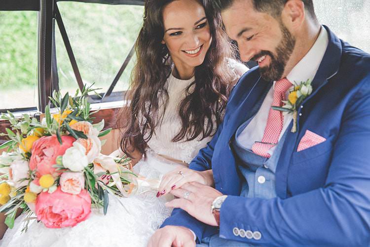 Playful Peach Wedding Ideas http://www.kelleequinnphotography.com/